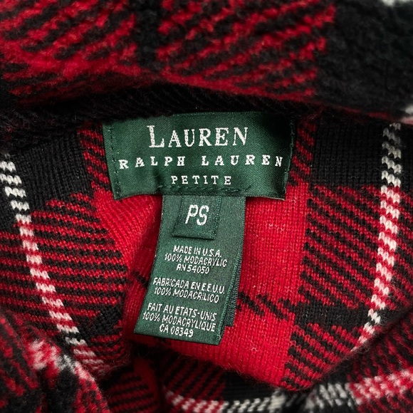 Lauren Ralph Lauren Fleece Quarter Zip - Picture 5 of 5